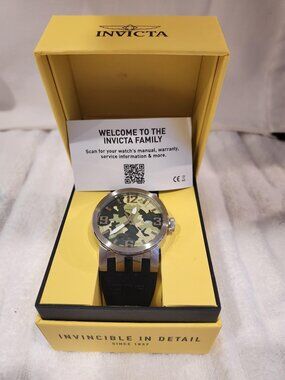 Invicta Men's Tactical Camouflage Sport Watch NIB